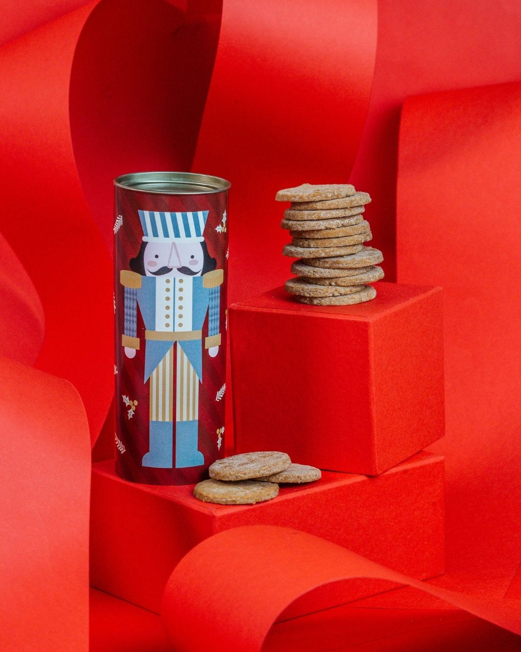 Soldadinho Maça com Canela - Vermelho