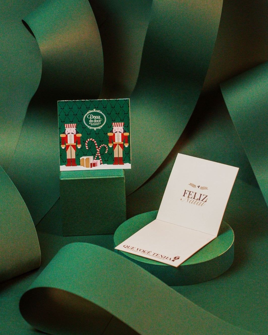 Cartão Feliz Natal Dona do Doce