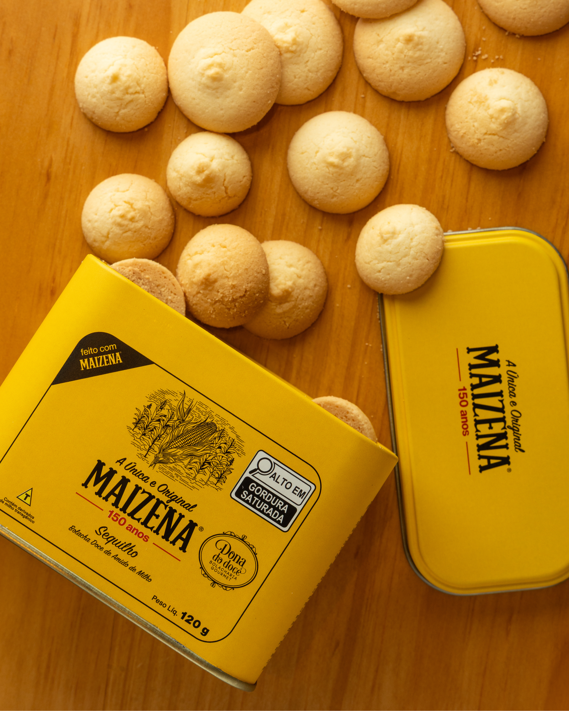 Lata Sequilho Maizena
