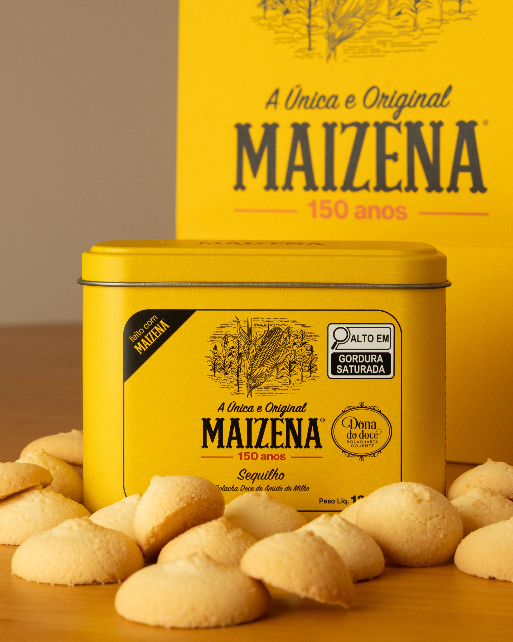 Lata Sequilho Maizena