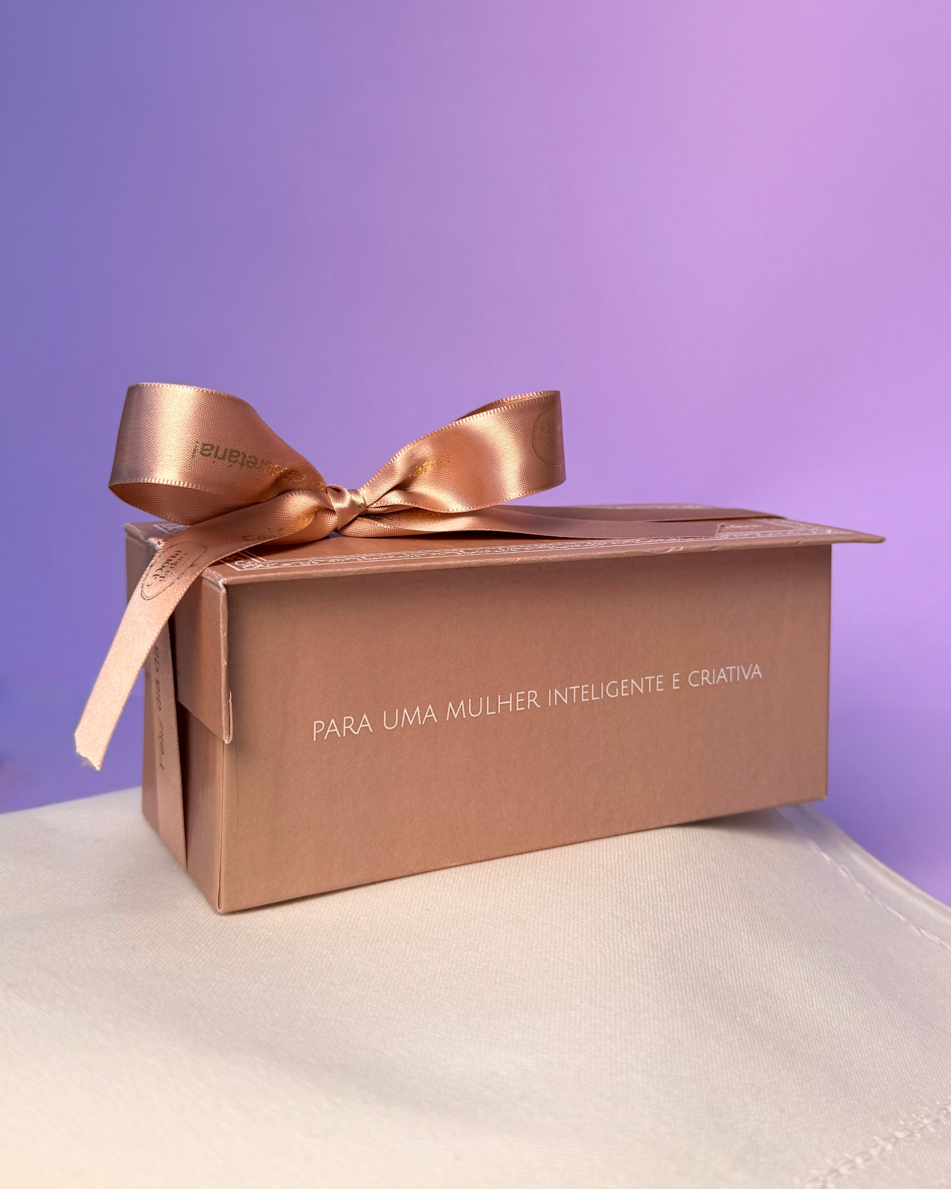 Caixa Presente Inteligente e Criativa 3 Sabores Dona do Doce