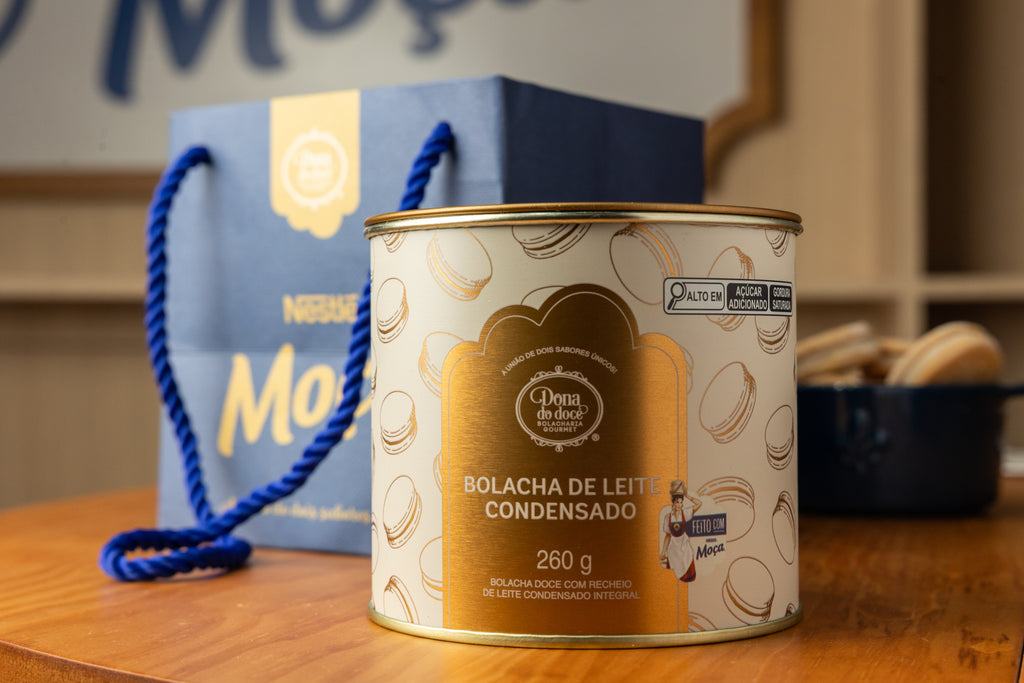 Bolacha Leite Moça Lata Pequena