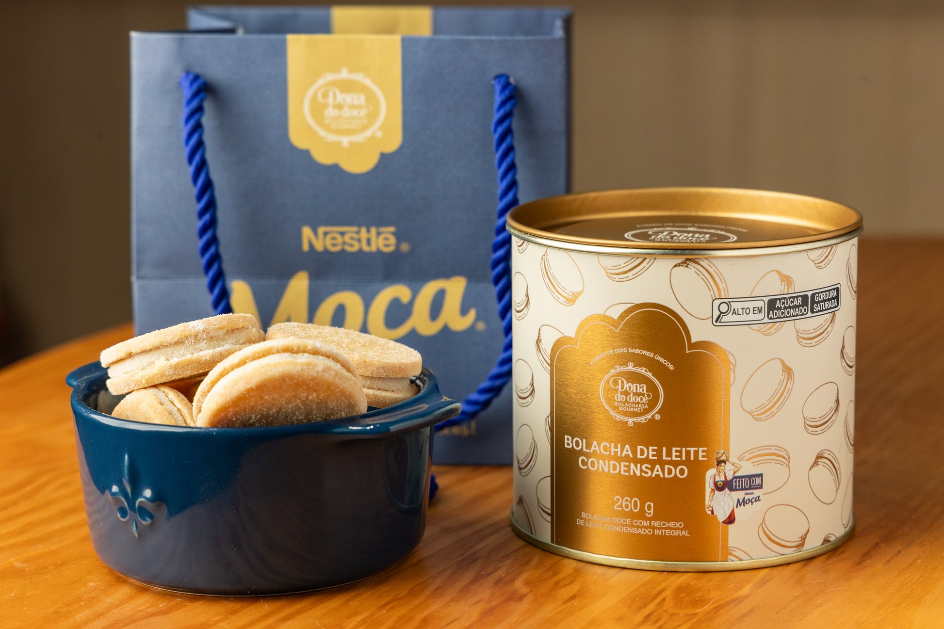 Bolacha Leite Moça Lata Pequena