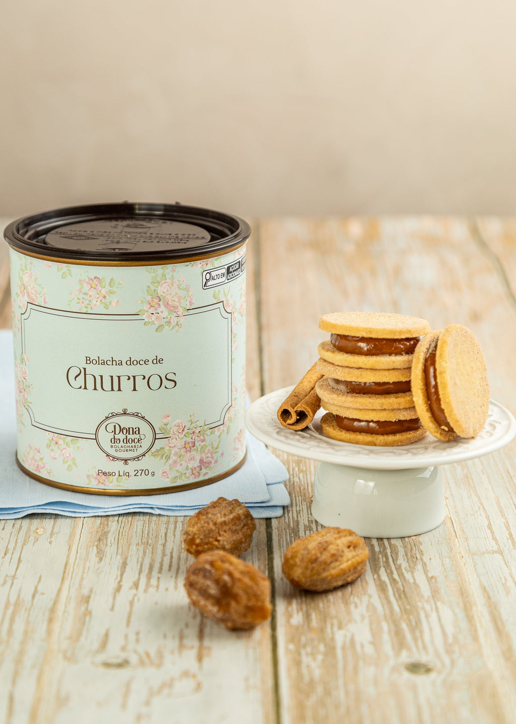 bolacha churros dona do doce