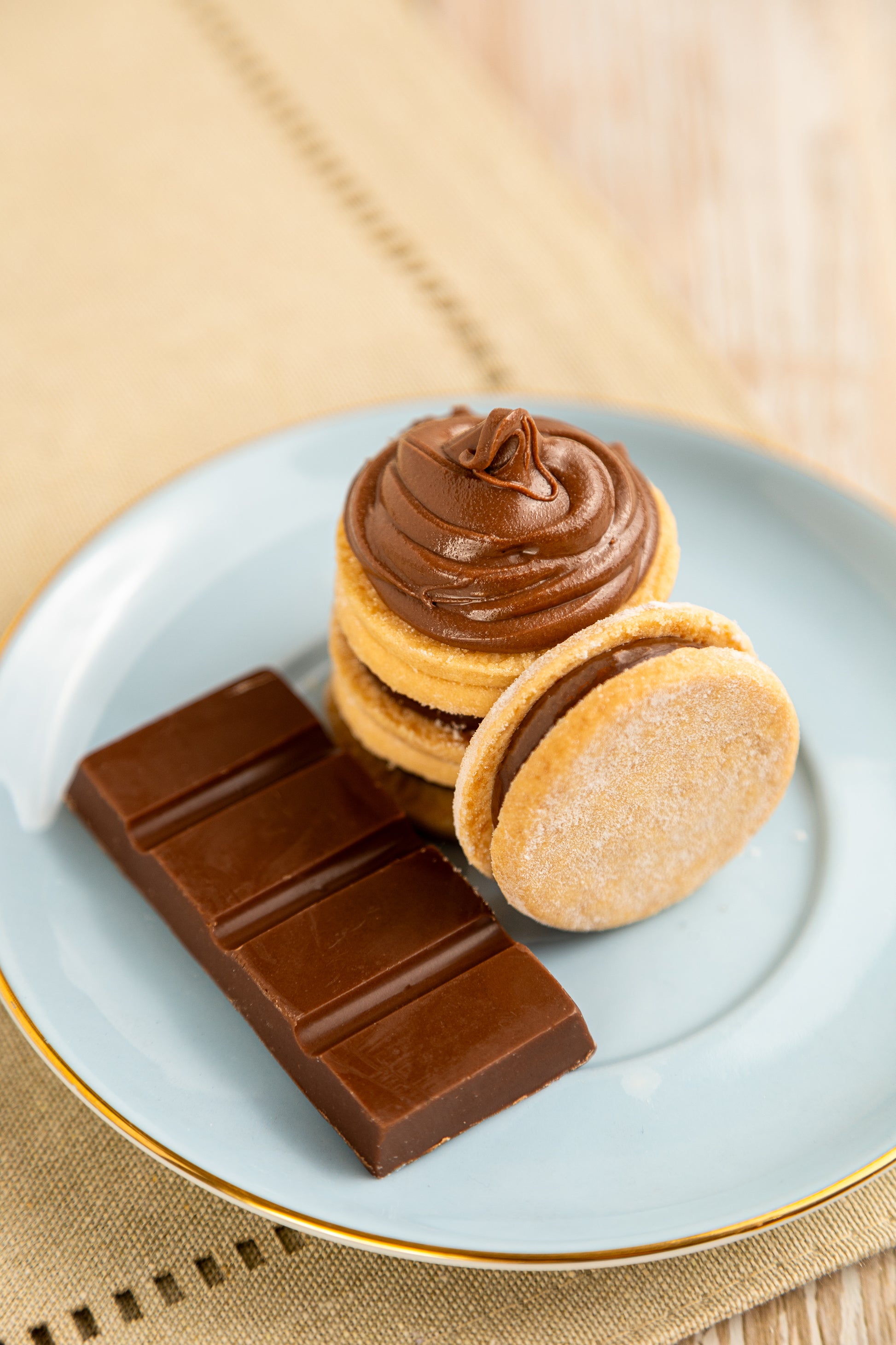 bolacha recheada dona do doce ganache