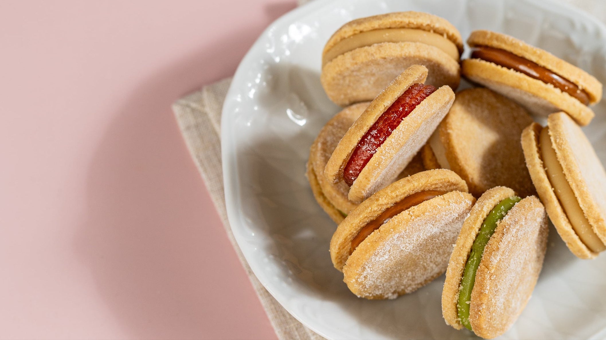 Bolachas gourmet feitas com afeto.