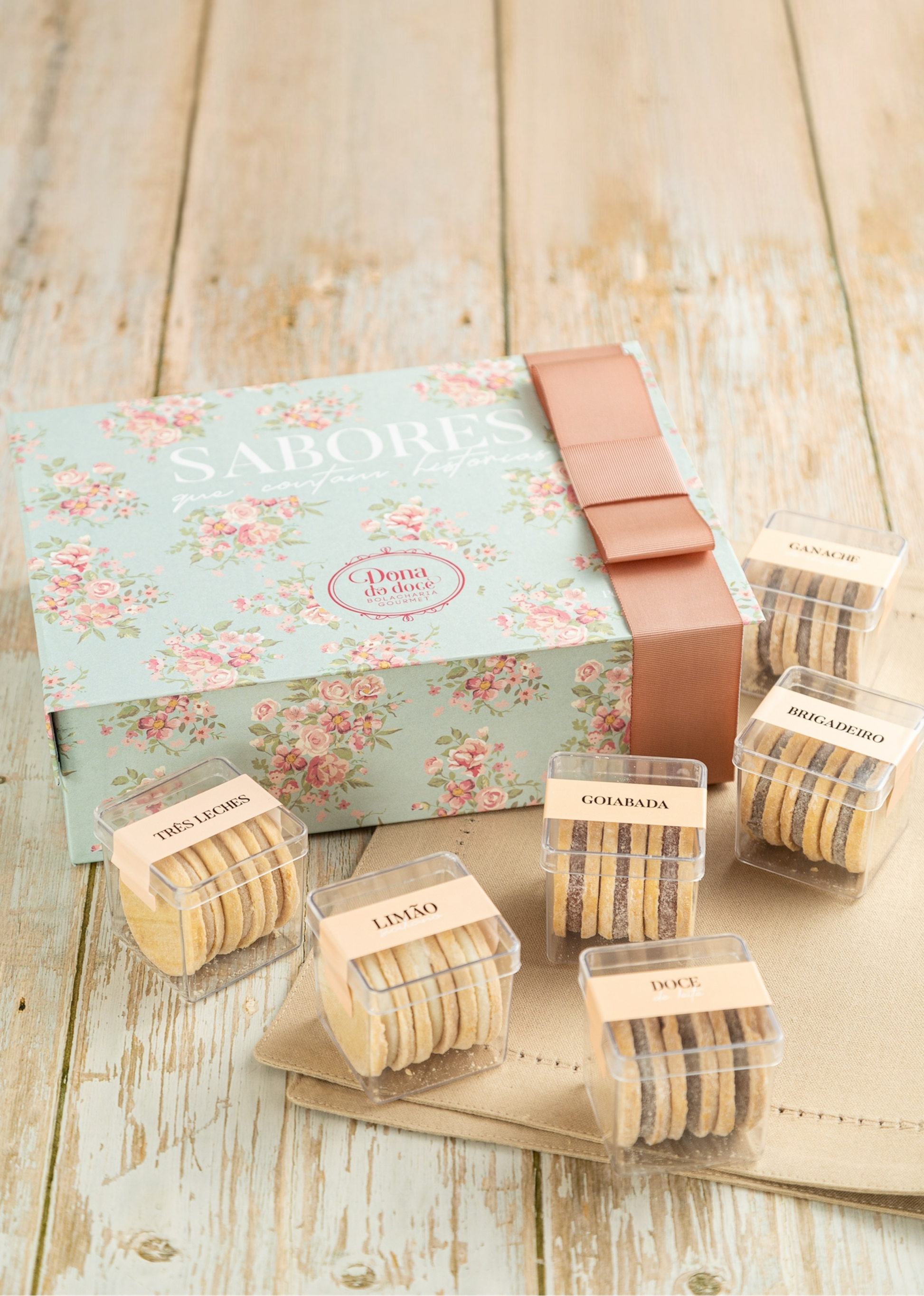 caixa doze sabores floral