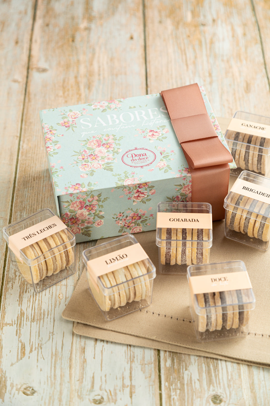 caixa seis sabores floral